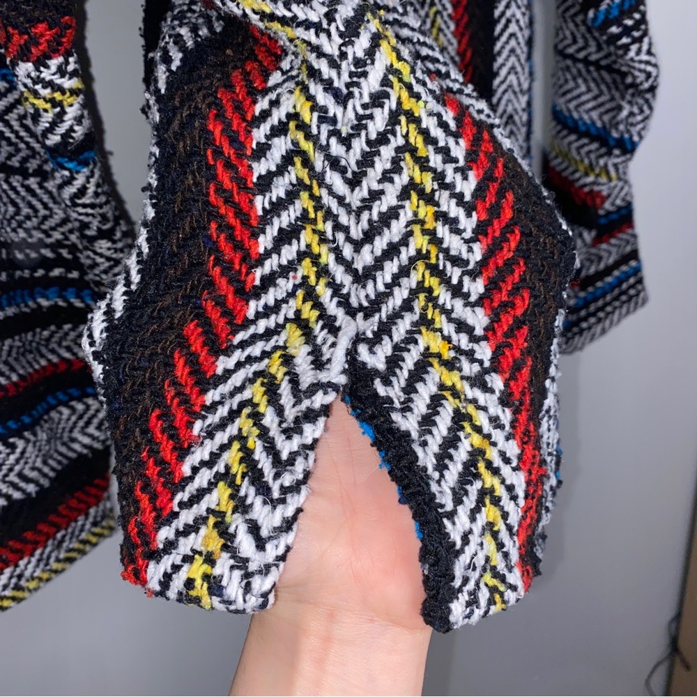 Grateful Dead Rasta Striped Drug Rug Hoodie - Picture 5 of 10